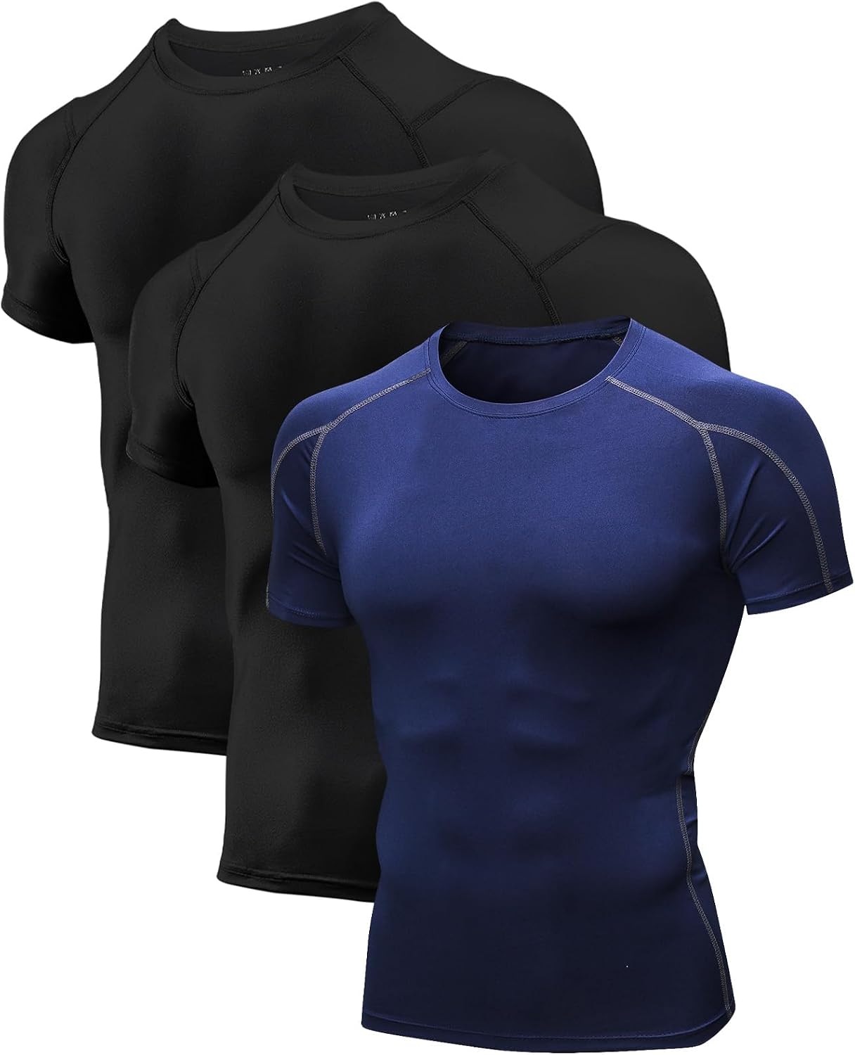 Thumbnail 6 de Niksa Men's Compression Shirts 3/5 Pack