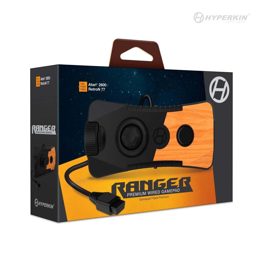 Detalle 2 de Hyperkin Ranger Premium Wired Gamepad for Atari 2600 / RetroN 77