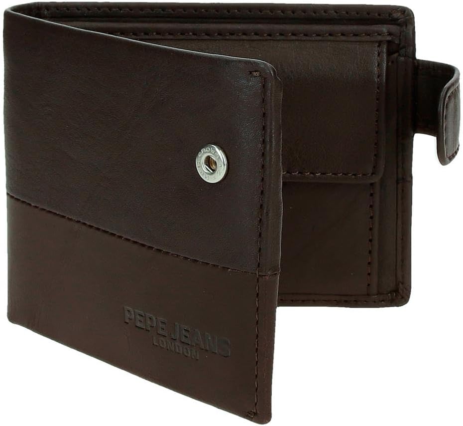 Detalle 1 de Pepe Jeans Ithaca Portefeuille Horizontal avec Fermeture à clic – Taille Unique