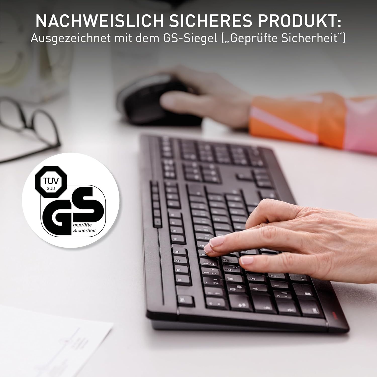 Thumbnail 6 de Cherry Stream Keyboard Wireless Kabellose Tastatur QWERTZ