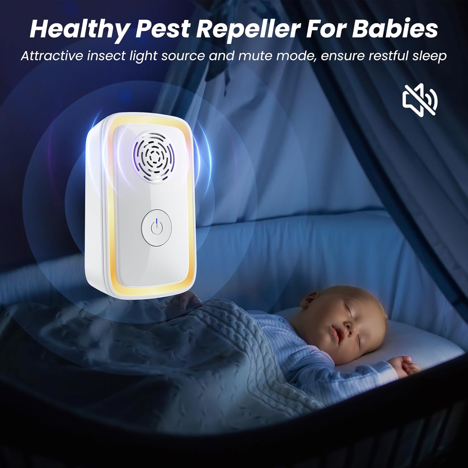 Thumbnail 5 de PKBD 6 PCs Rodent Ultrasonic Pest Repeller 1600 sq ft