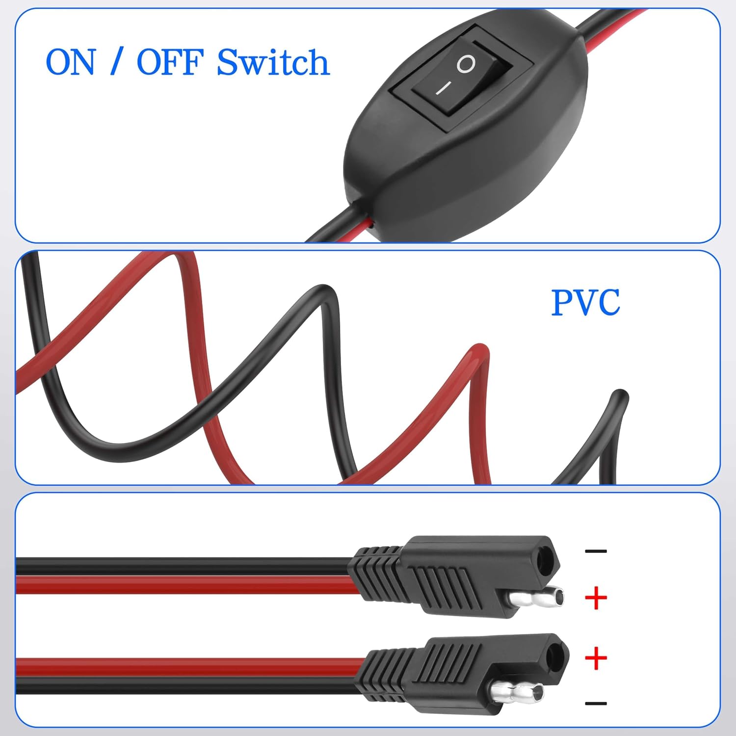 Detalle de XMSJSIY SAE extension cable 2.5 m