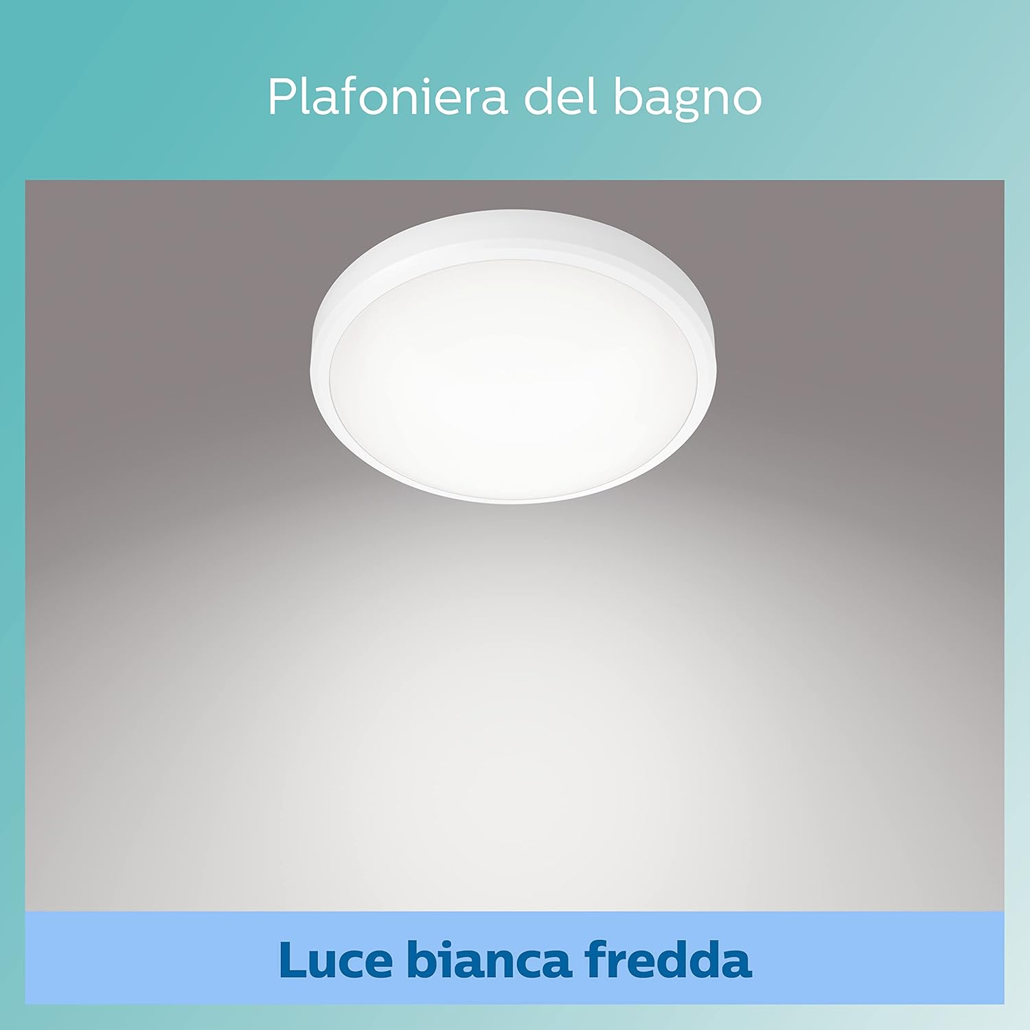 Thumbnail 3 de Philips Lighting Lampada da soffitto LED Doris bianco, equivalente 17W, 40K, non dimmerabile
