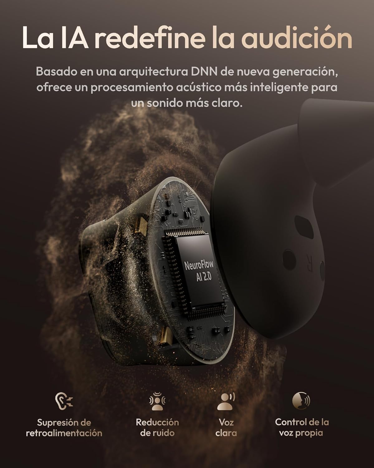 Detalle 2 de Cearvol Wave Lite amplificador 40 dB