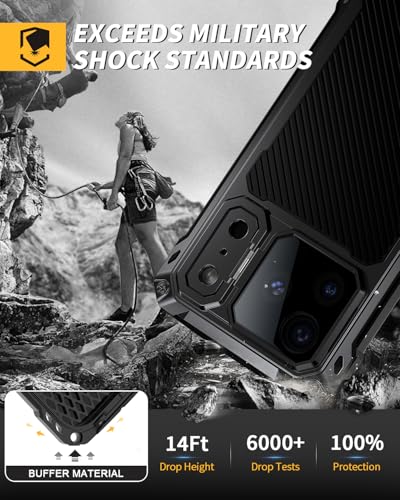 Detalle de Lanhiem iPhone 17 Pro Metal Case with Kickstand 6.3"