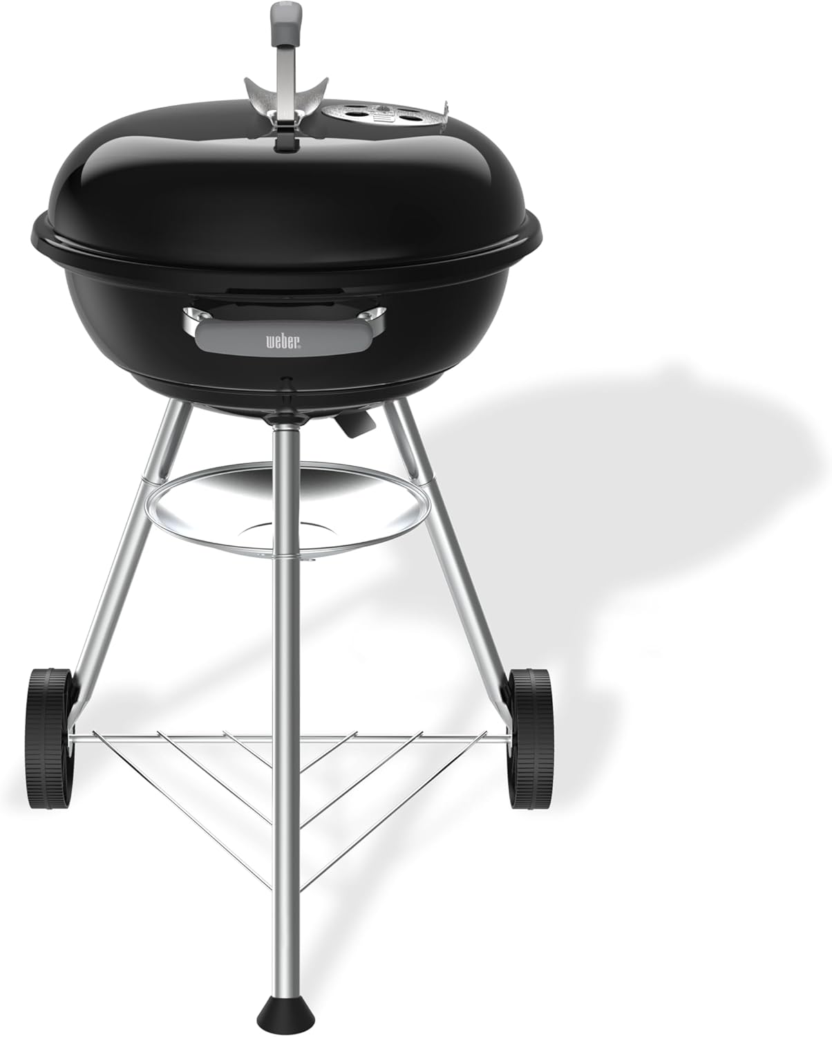 Thumbnail 1 de Weber Compact Kettle Holzkohlegrill (2026 Version) – 47 cm, Dreibein-Ständer, Räder, Rostfreies Design