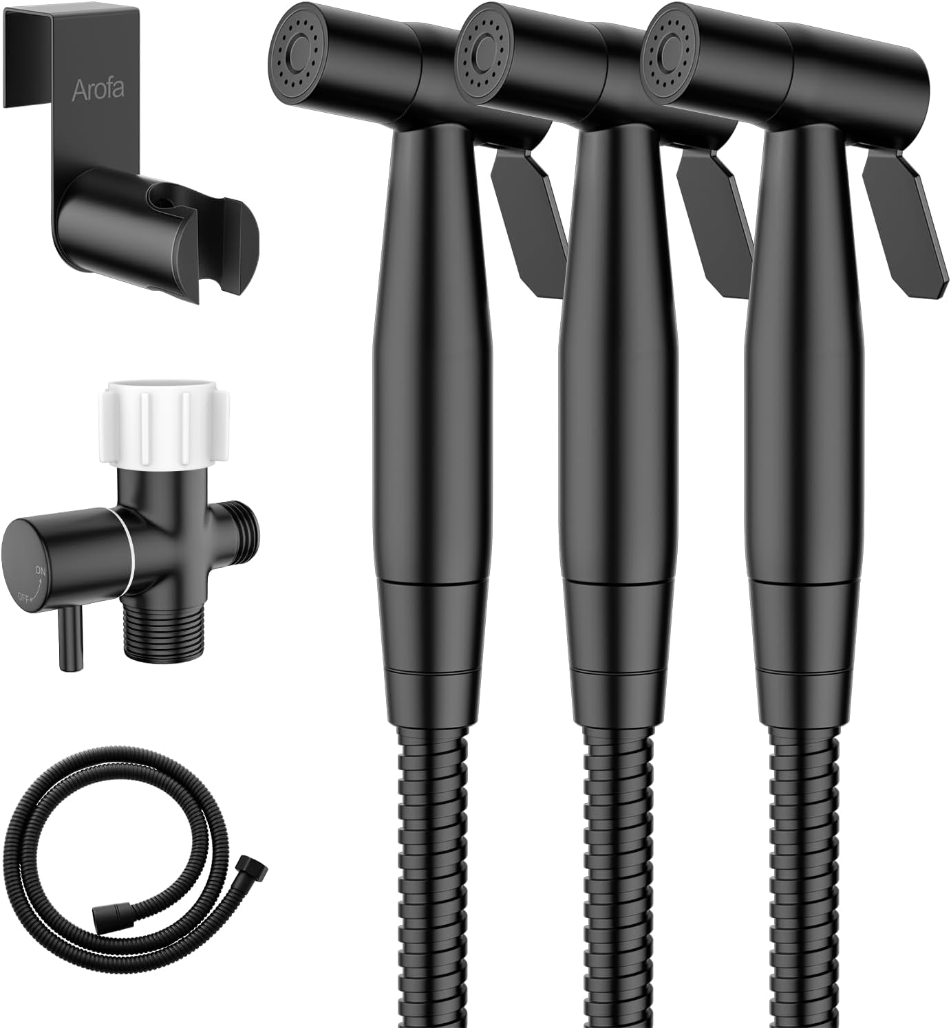 Thumbnail 6 de Arofa Handheld Bidet Sprayer, Matte Black