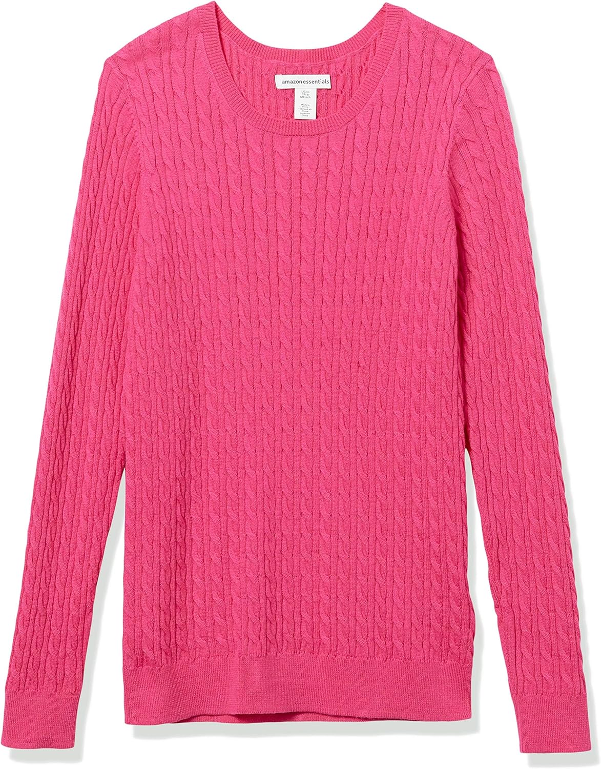 Thumbnail 3 de Amazon Essentials Women's Lightweight Cable Knit Crewneck Jumper (Available in Plus Size)