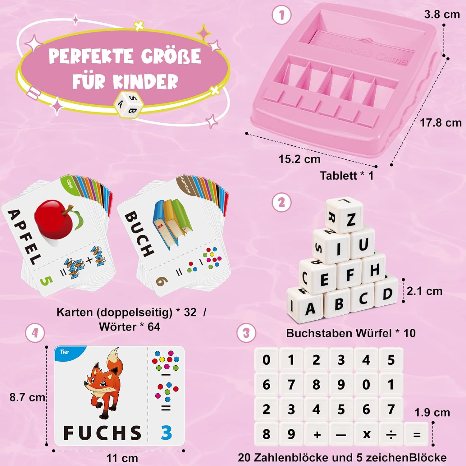 Thumbnail 5 de Joozmui Buchstaben-Lernspiel für Kinder 🎲