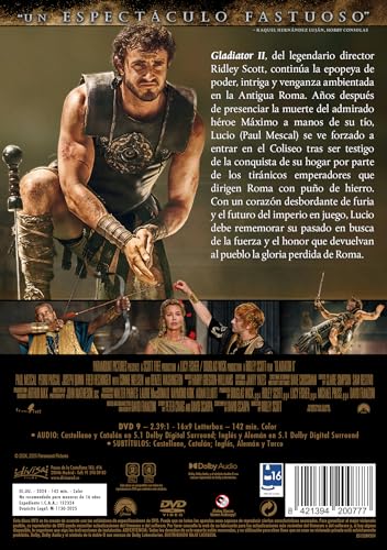 Thumbnail 1 de Divisa HV Gladiator II DVD