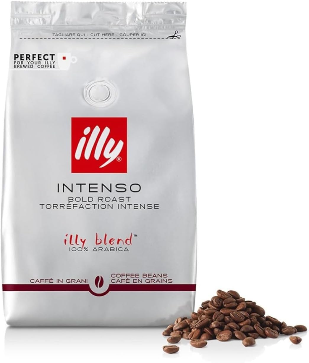 Detalle de illy Café en Grains INTENSO 500 g — Arabica pur et torréfaction corsée