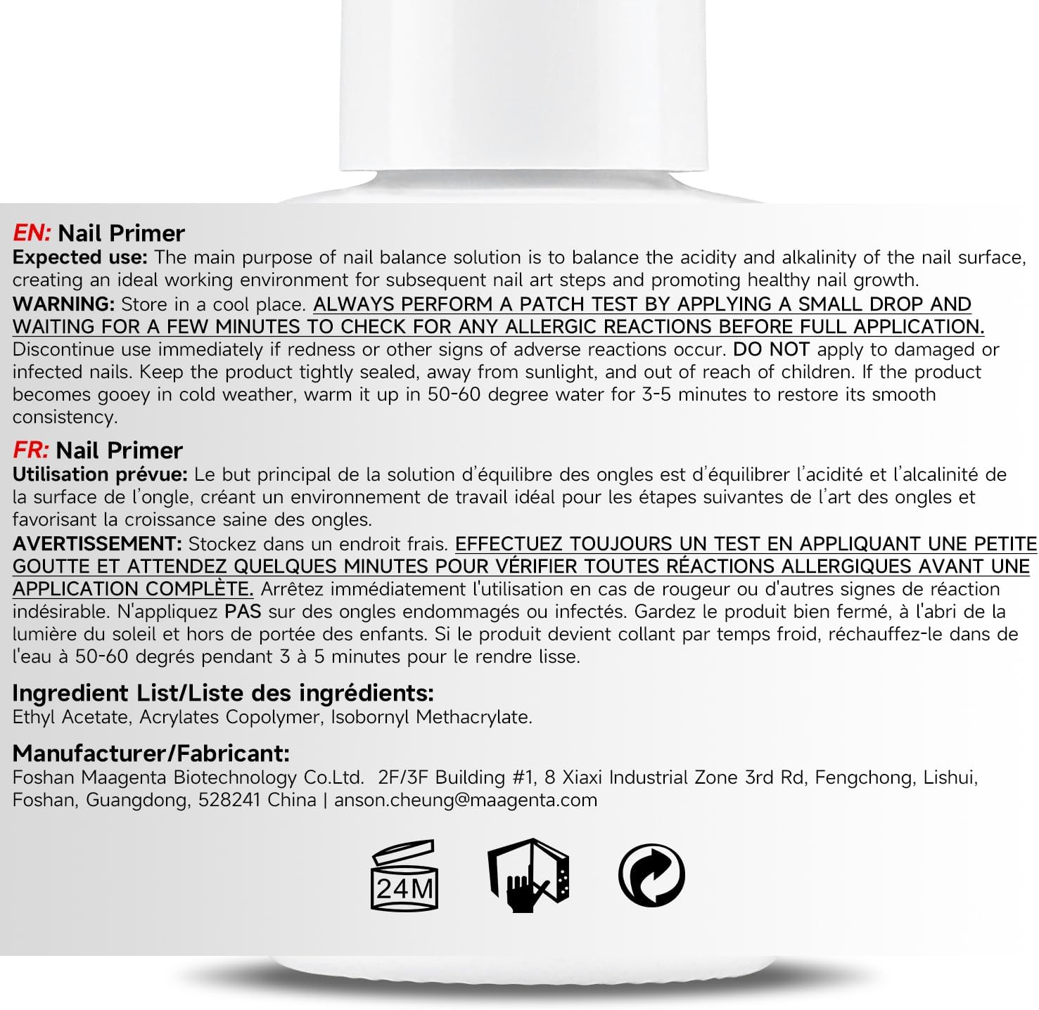 Thumbnail 6 de Nicedeco Primer Ongle Gel UV 15ml sans HEMA – Apprêt d’adhésion sans lampe UV