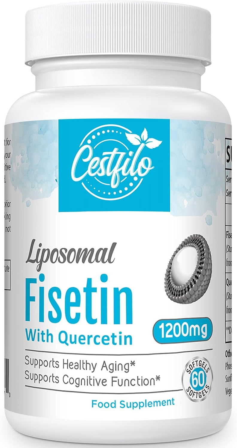 Detalle de Cestfilo Liposomal Fisetin 1000 mg mit Quercetin 200 mg Kapseln