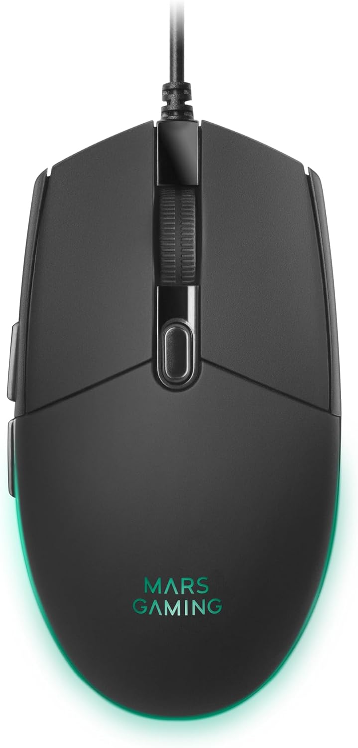 Detalle 2 de Mars Gaming MCPTKLES: Combo Tastiera & Mouse RGB, 3200 DPI, Design TKL, Compatibile Multiplatform