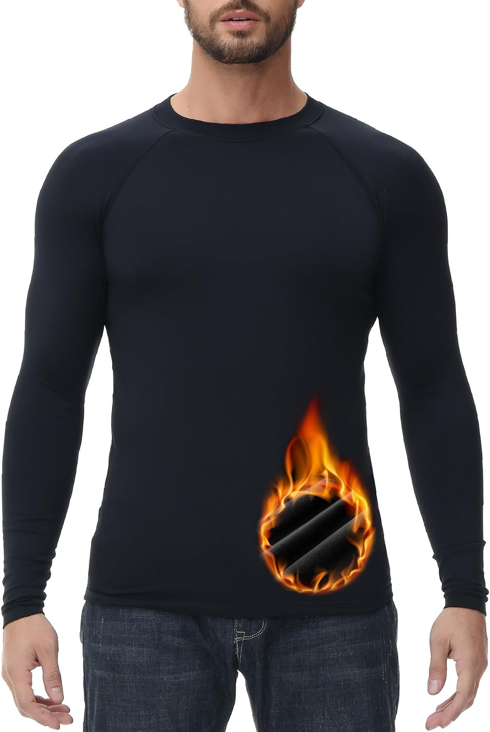 Thumbnail 6 de HUGE SPORTS Hauts thermiques hommes