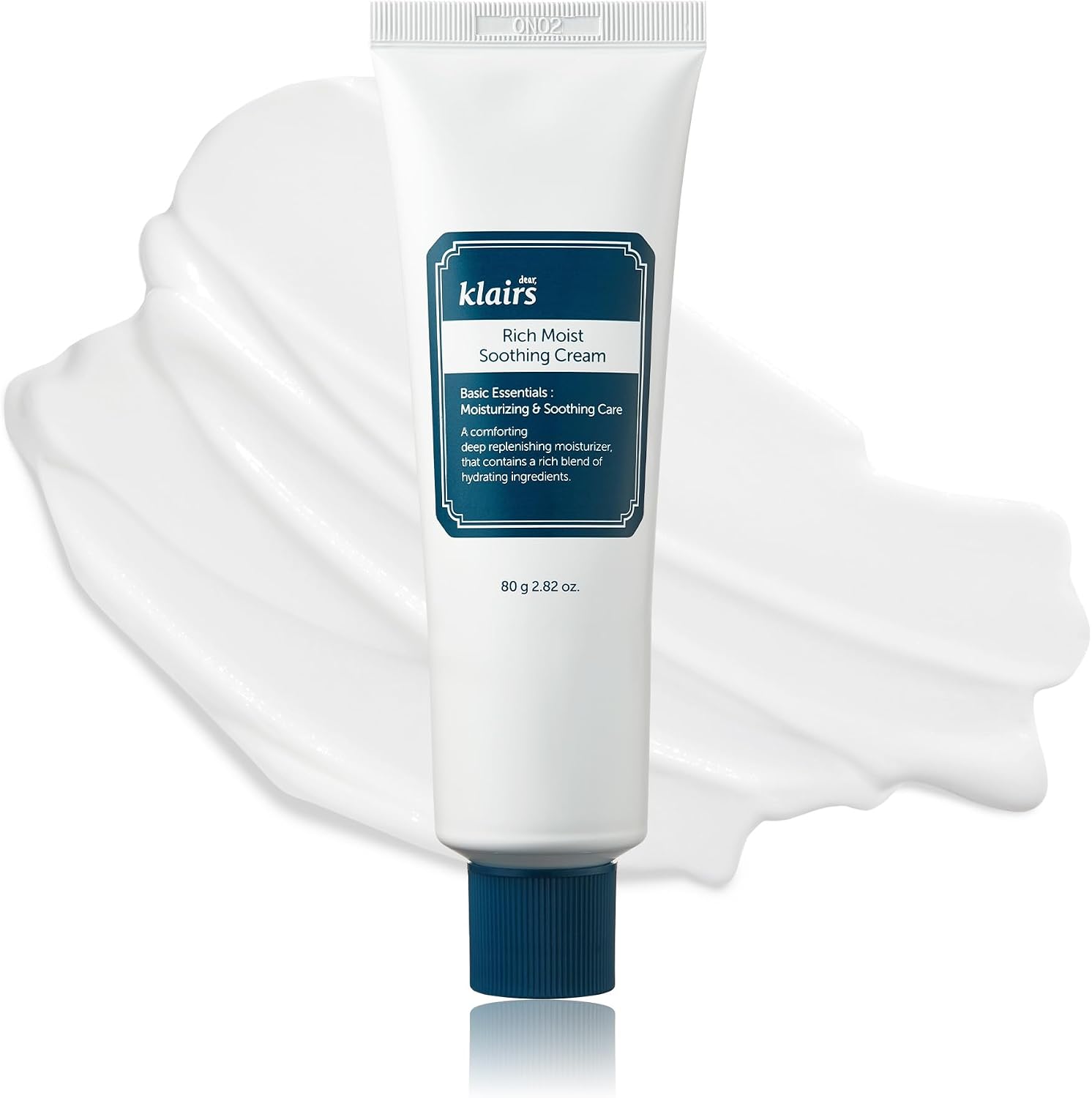 Detalle de DearKlairs Rich Moist Cream 80ml for sensitive skin