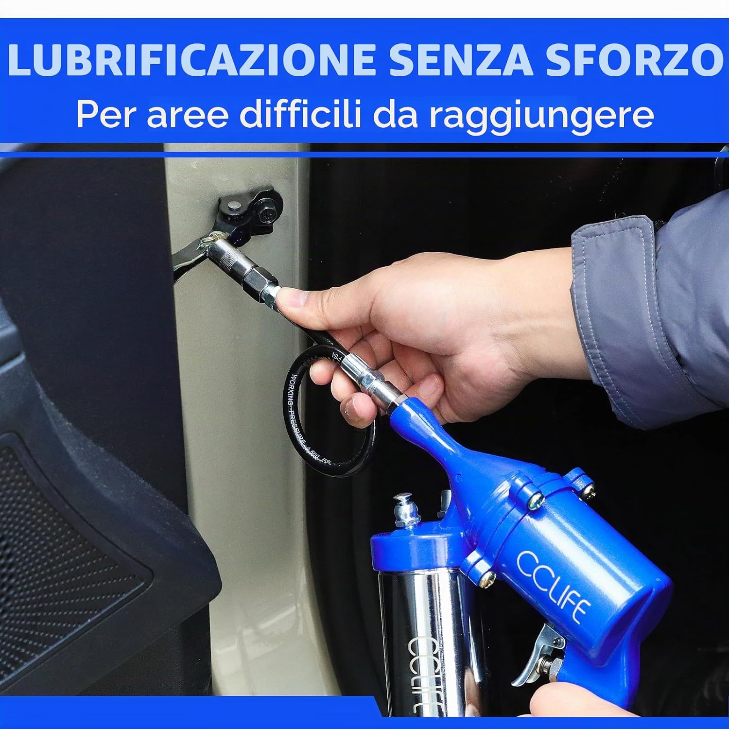 Thumbnail 5 de CCLIFE 6000PSI Ingrassatore 400 CC 🛠