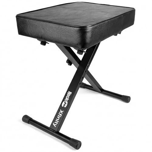 Detalle de RockJam Adjustable Piano Bench & Keyboard Stool