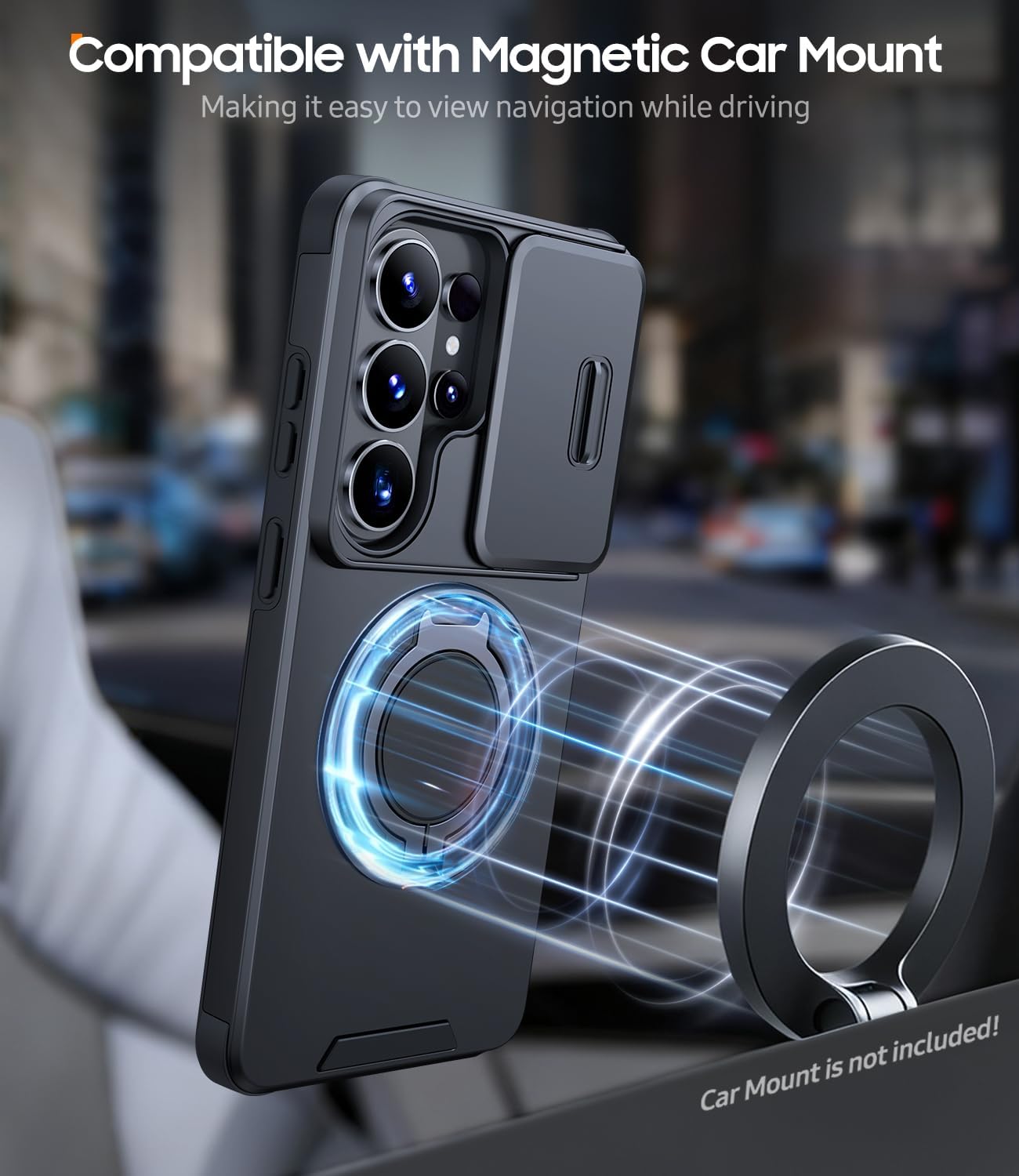 Thumbnail 5 de AOUIA S26 Ultra case with 360° stand