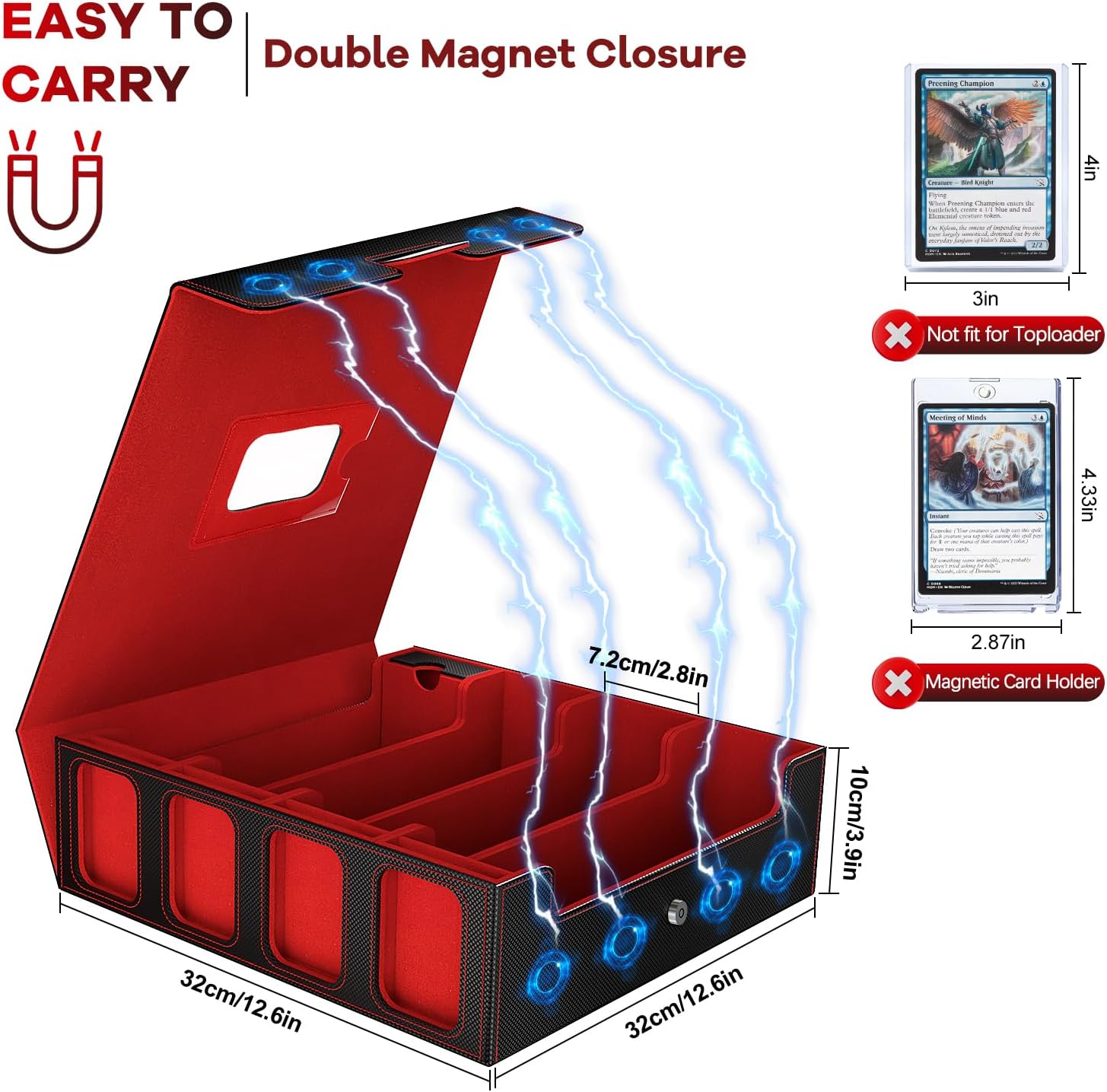 Thumbnail 4 de Gomyrod Card Storage Box 3200+ Capacity