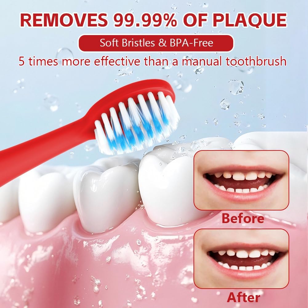 Thumbnail 6 de Vicloon Kids Electric Toothbrush 18000 rpm