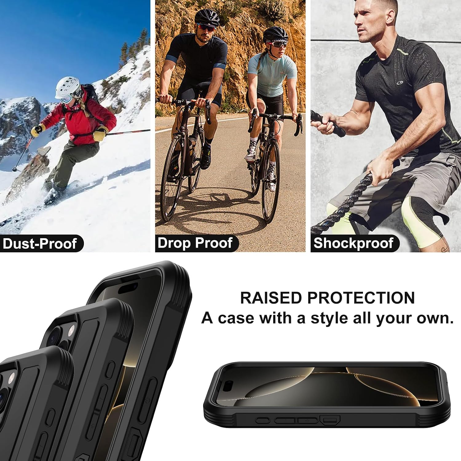 Detalle de Annymall iPhone 16 Pro Case