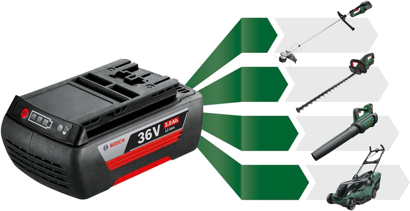 Thumbnail 2 de Bosch Coupe-Bordures sans fil AdvancedGrassCut 36 – livré sans batterie ni chargeur (Vert)