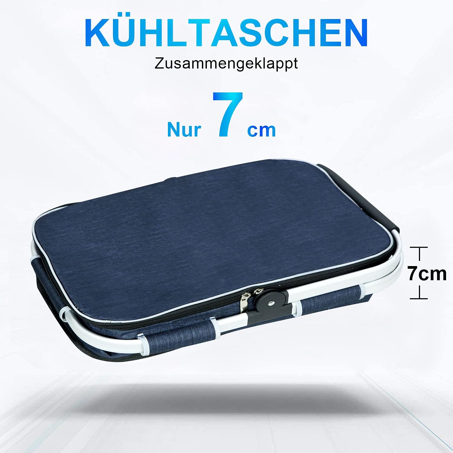 Detalle de ABIUBIU 35 l Kühltasche Einkaufskorb