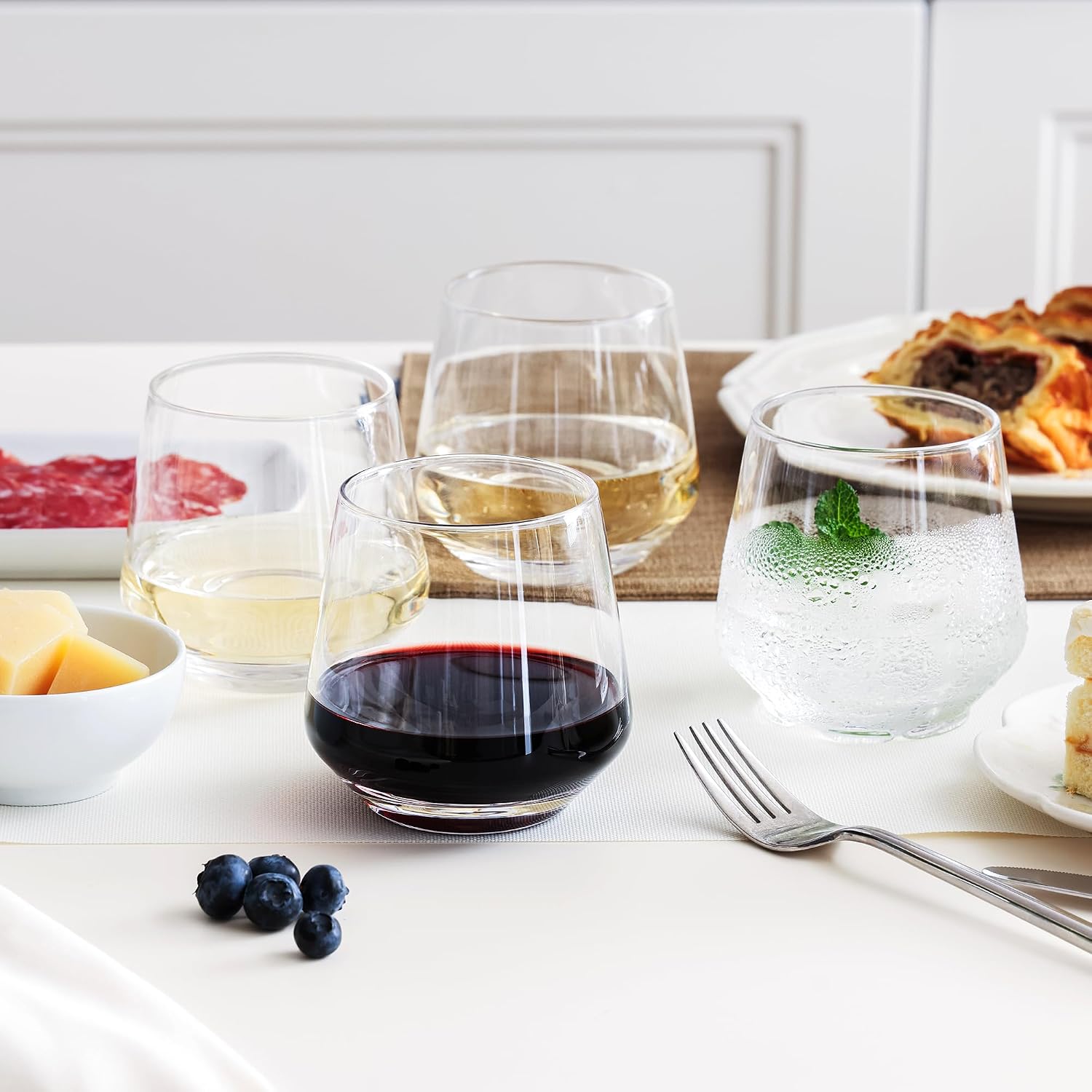 Thumbnail 5 de OUWO Stemless Wine Glasses 13.5 oz