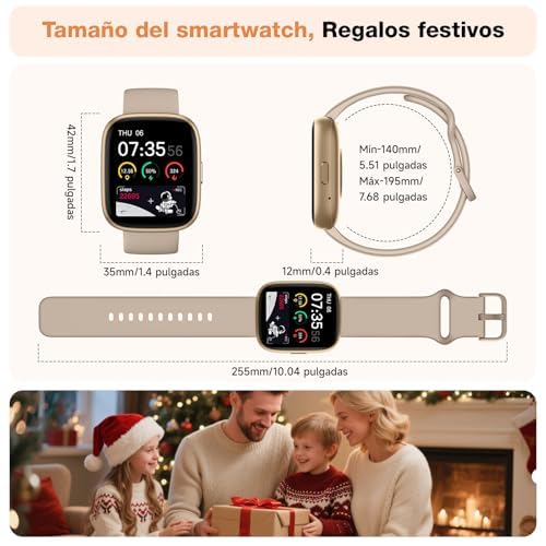 Thumbnail 8 de VRPEFIT Smart Watch para mujer y para hombre: 1.83" HD, llamadas Bluetooth y Alexa integrada