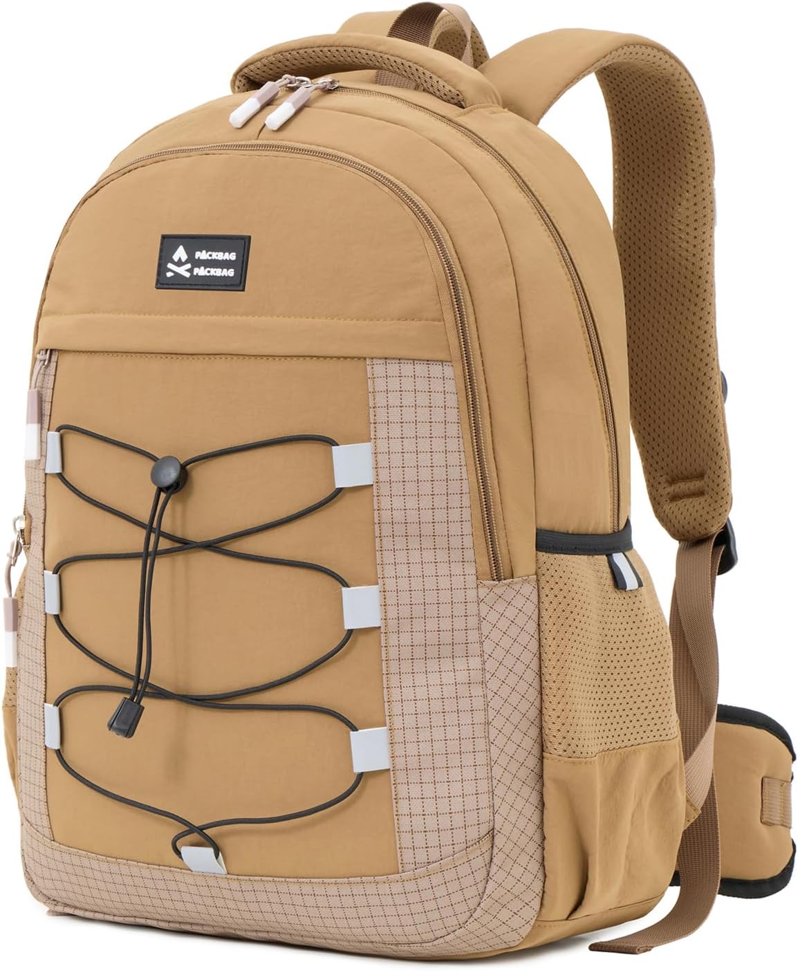 Detalle de Amythe Zaino Outdoor 21L per Ragazzi e Ragazze: leggerezza, comfort e visibilità per trekking e campeggio
