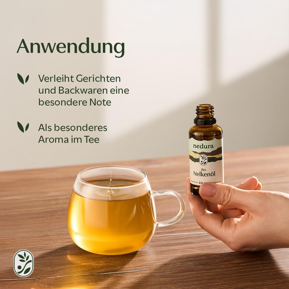 Thumbnail 3 de nedura® BIO Nelkenöl 30 ml (100% naturreines Nelkenöl, zum Einnehmen)