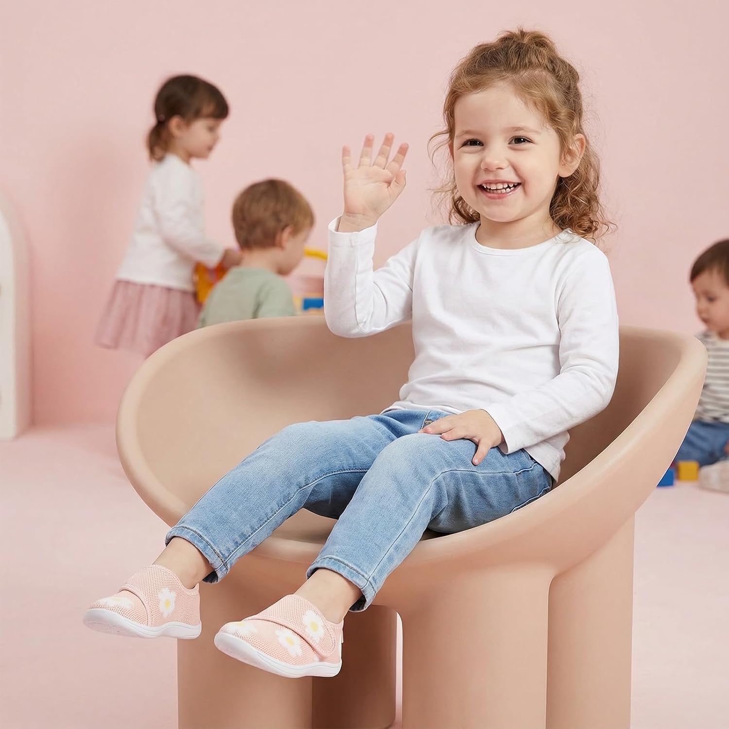 Thumbnail 1 de IceUnicorn Baby Barfußschuhe – Breite Lauflernschuhe für Kleinkinder (Hausschuhe, Anti-Rutsch, Innengebrauch)