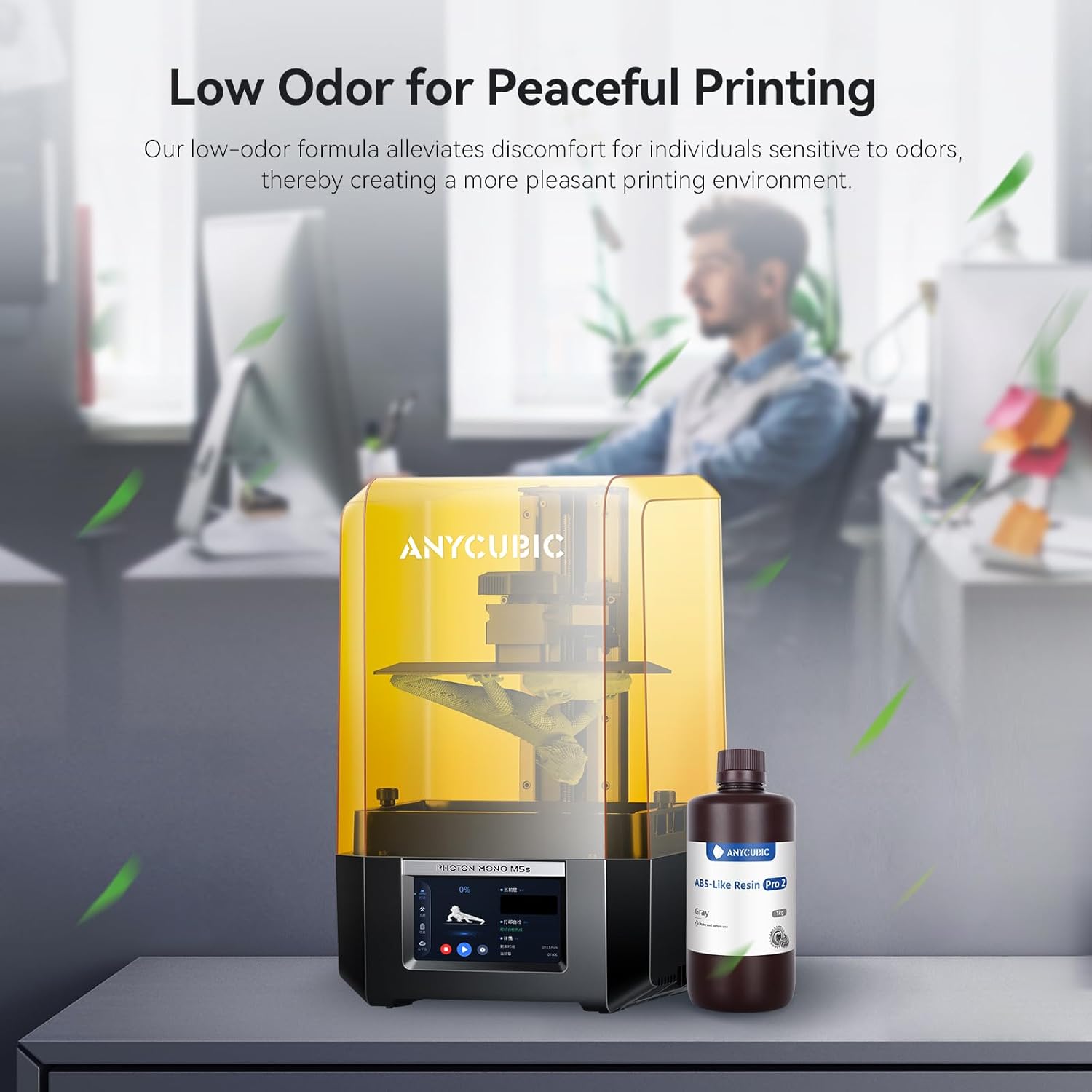 Thumbnail 3 de ANYCUBIC ABS-Like Resin Pro 2: Enhanced Strength, High Precision and Minimal Shrinkage for Durable 3D Prints