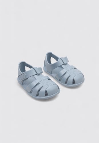 Detalle de IGOR Cangrejeras Barefoot Nemo Solid S10324 — Talla 22, color Oceano