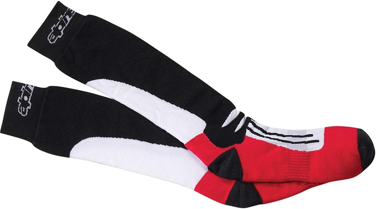 Detalle 2 de Alpinestars 1207240 skarpetki Racing Road, czarno-czerwone, S/M, dwupak