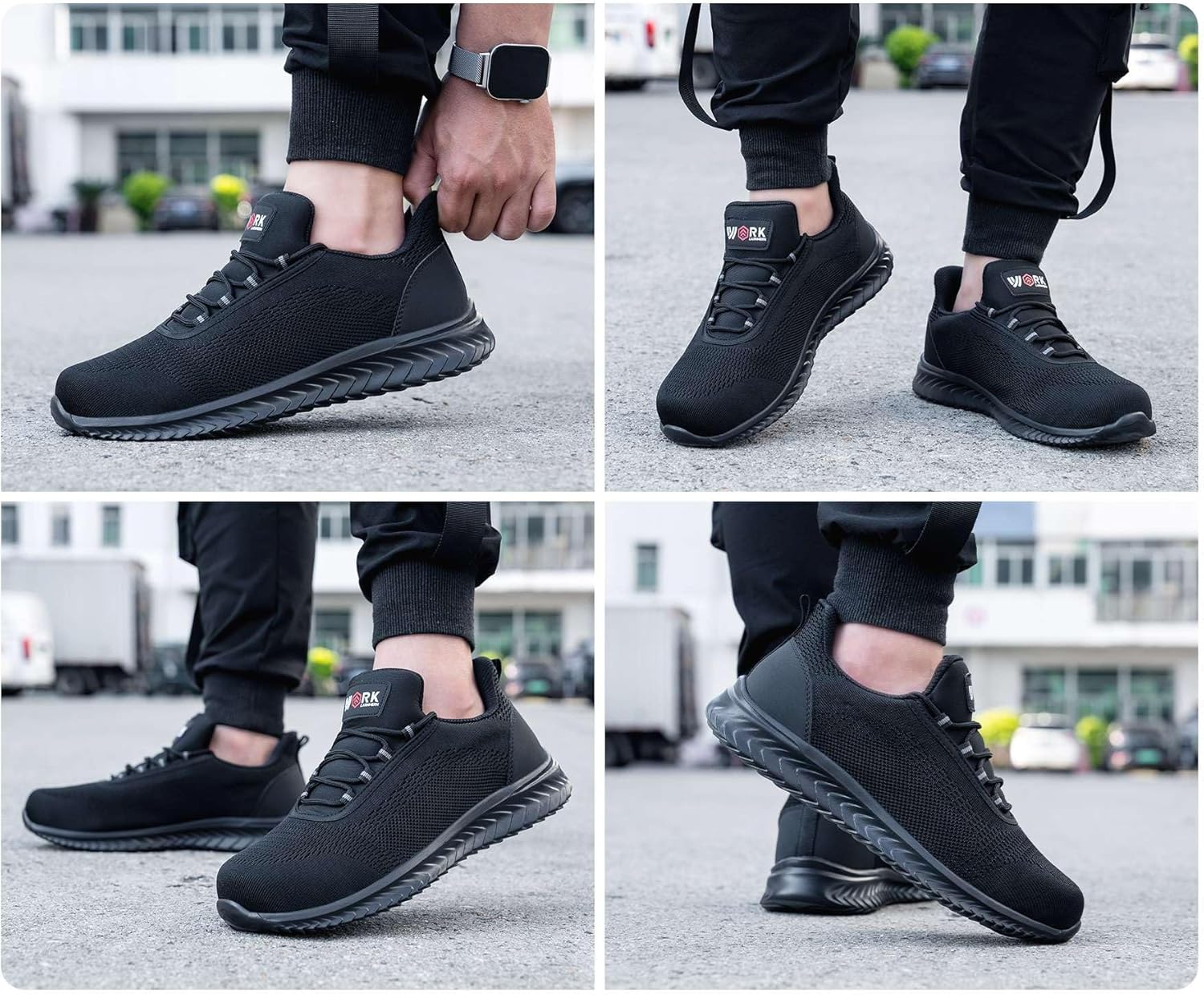 Thumbnail 1 de LARNMERN Sicherheitsschuhe 332 g Slip On