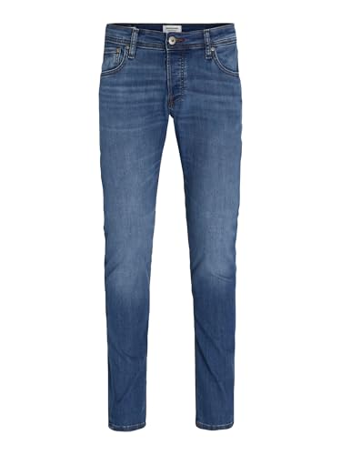 Detalle de JACK & JONES Slim Fit Jeans Jjiglenn Jjoriginal CB 815 Noos – Blue Denim (36x32)