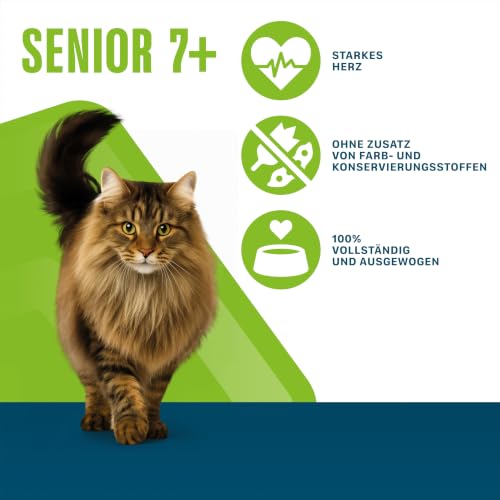 Detalle 2 de PERFECT FIT Katzenfutter-Portionsbeutel Senior 7+, Truthahn & Karotten – 12 x 85 g (Mars)
