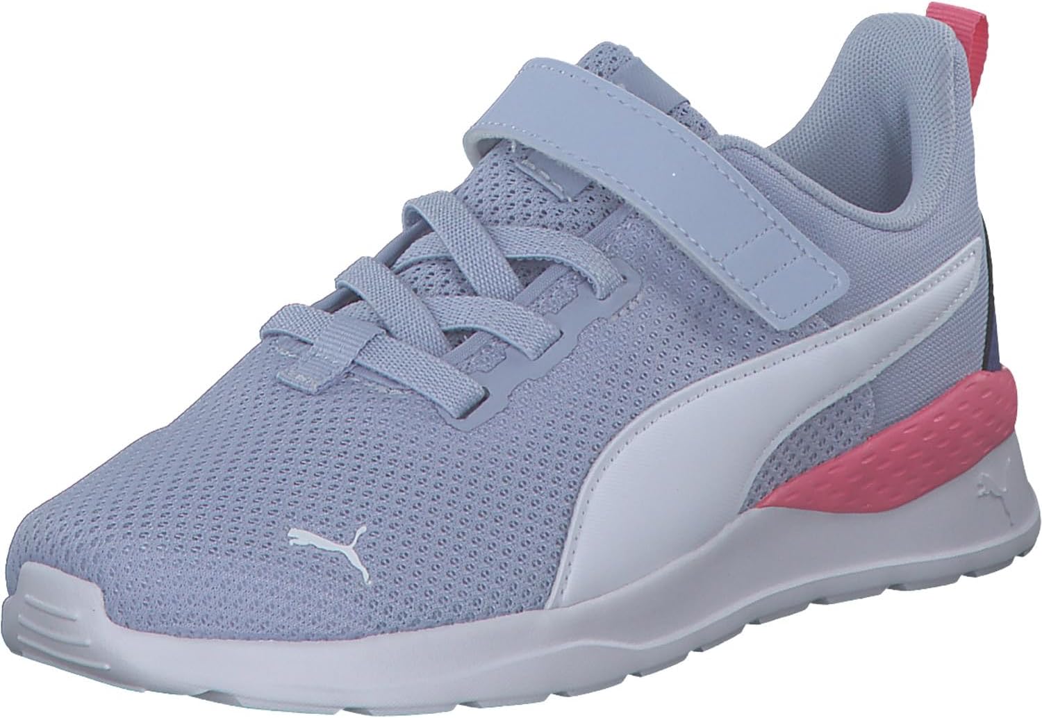 Detalle de PUMA Anzarun Lite Ac+ Ps Unisex Kinder Sneaker – Puma Black/White, Größe 34 EU
