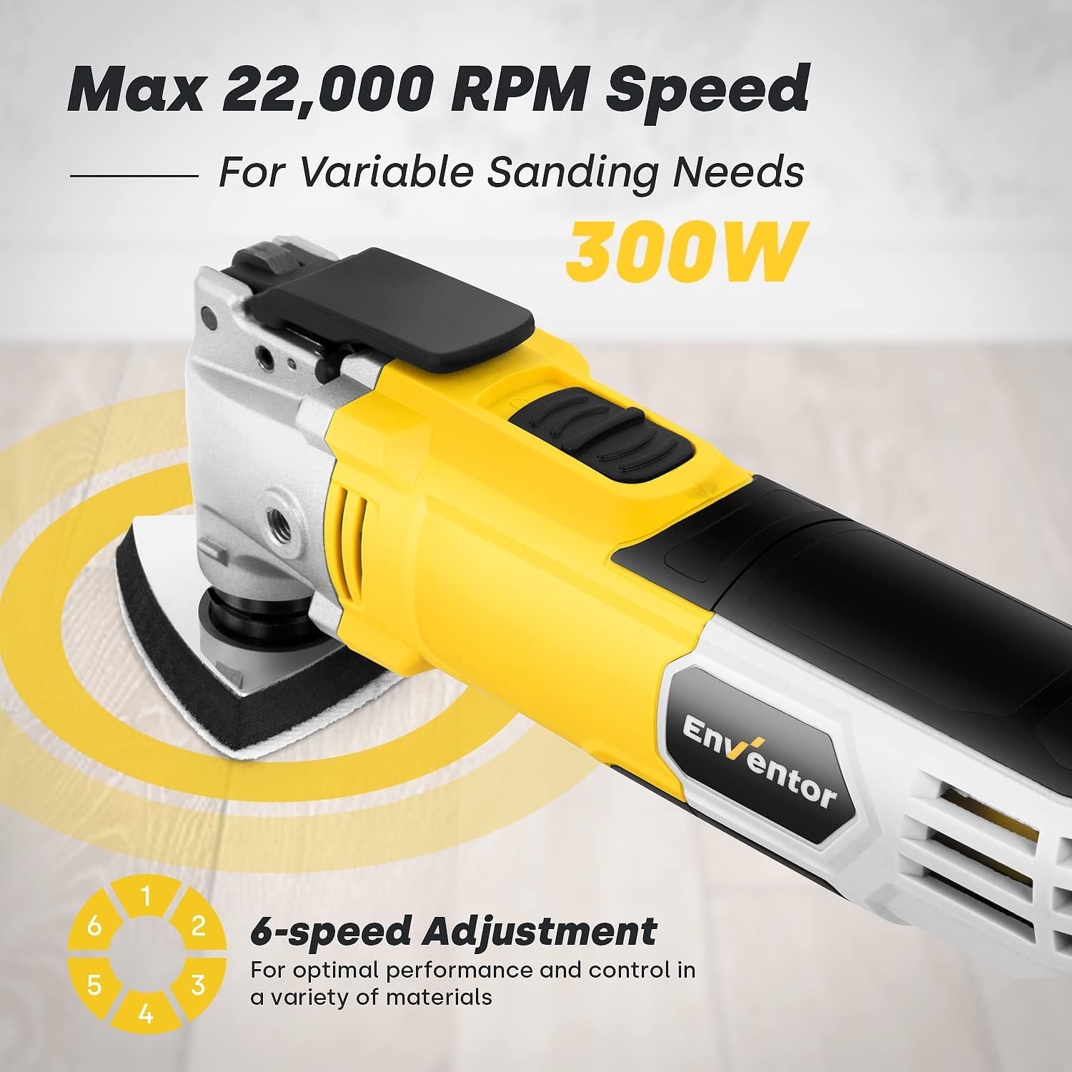 Detalle de Enventor Oscillating Multi Tool 300W