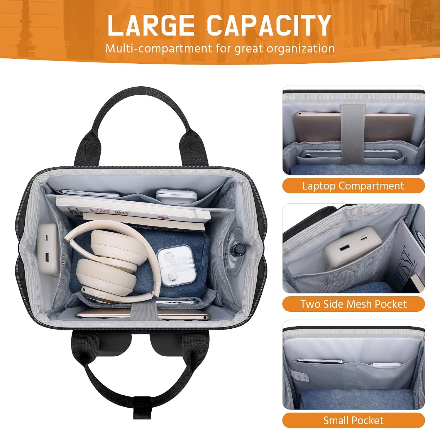 Detalle de Maelstrom Laptop Backpack 17.3-Inch Sleeve