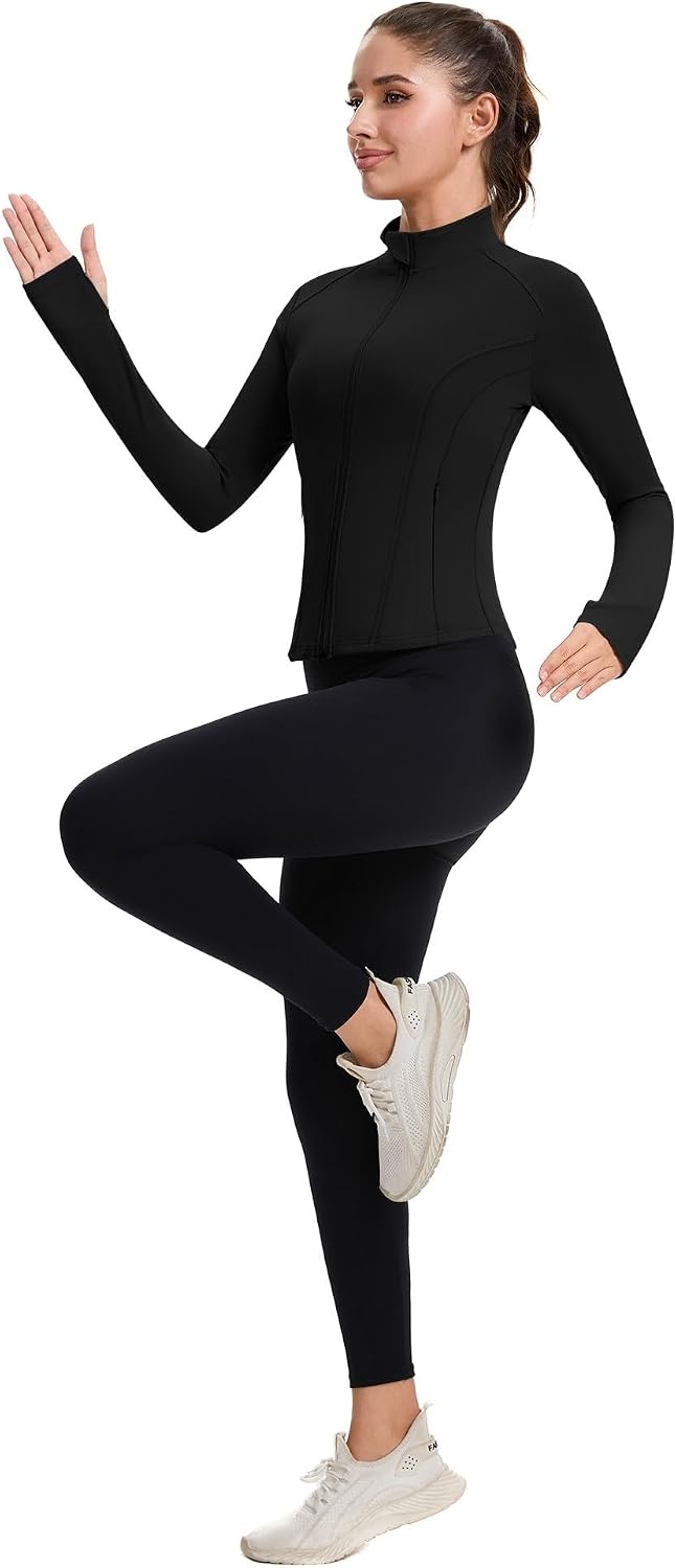 Thumbnail 5 de ZHENWEI Women's Cropped Workout Jacket