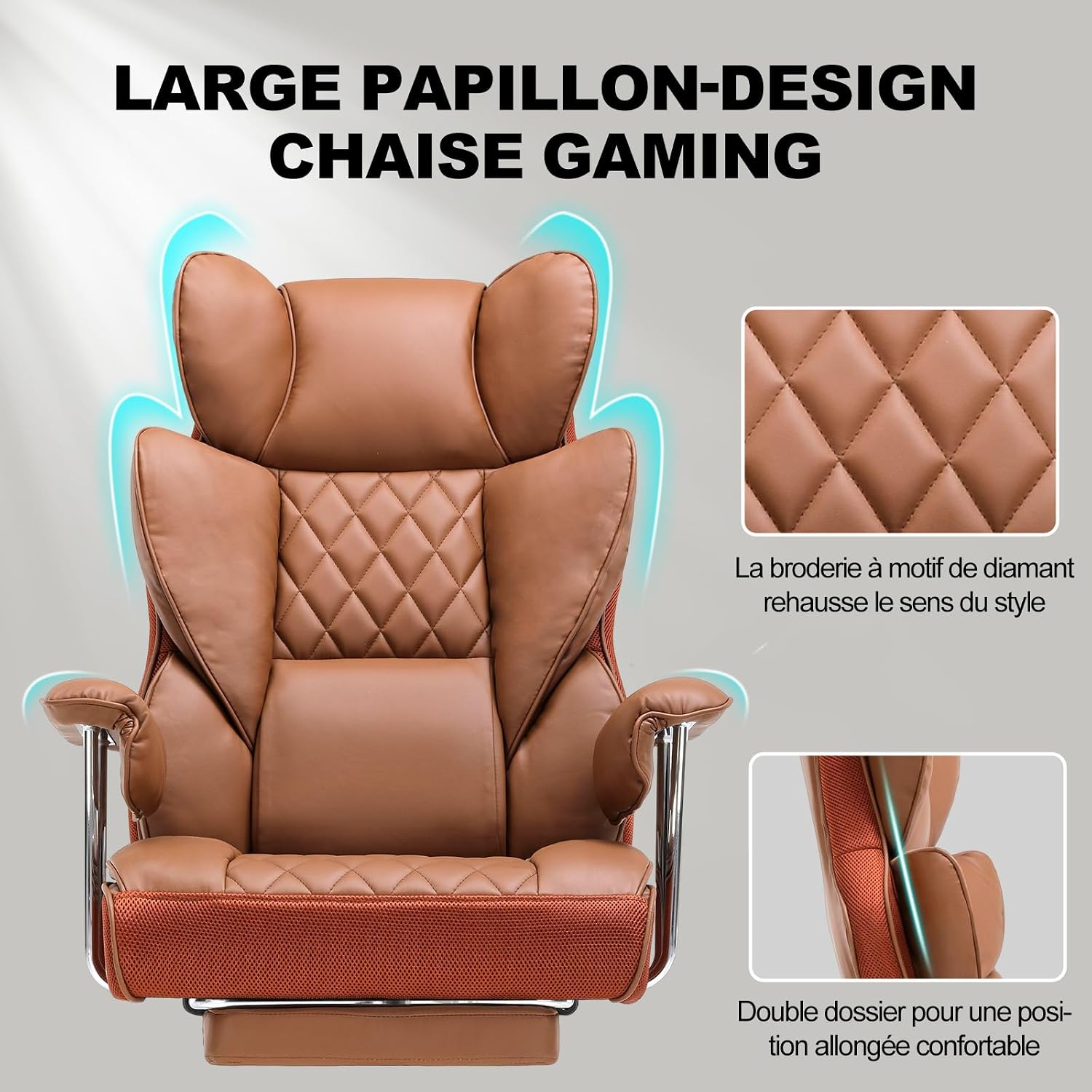 Thumbnail 6 de GTPLAYER sedia gaming ergonomica reclinabile