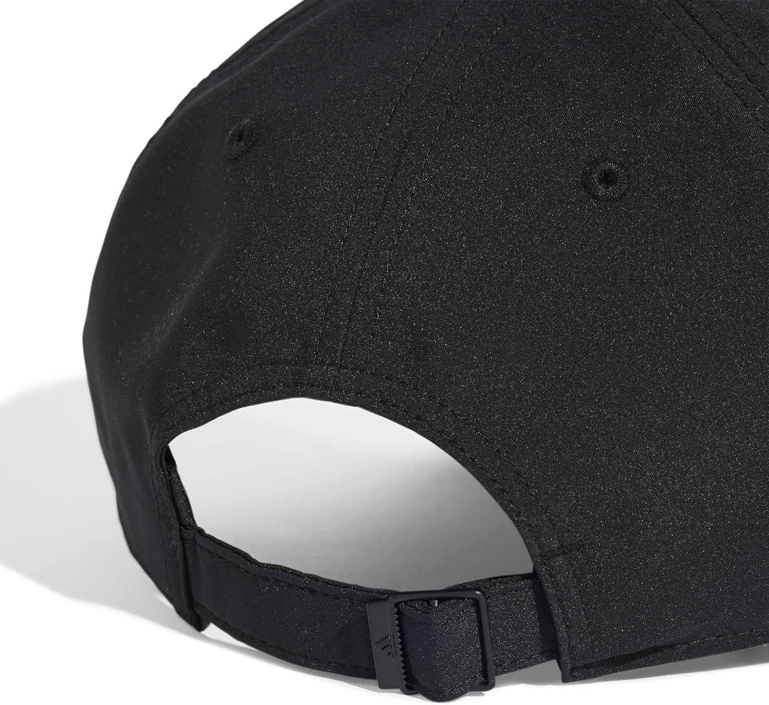 Detalle 2 de adidas Baseball Lightweights Cap Metal unisex en negro (talla M-L, visera curvada)