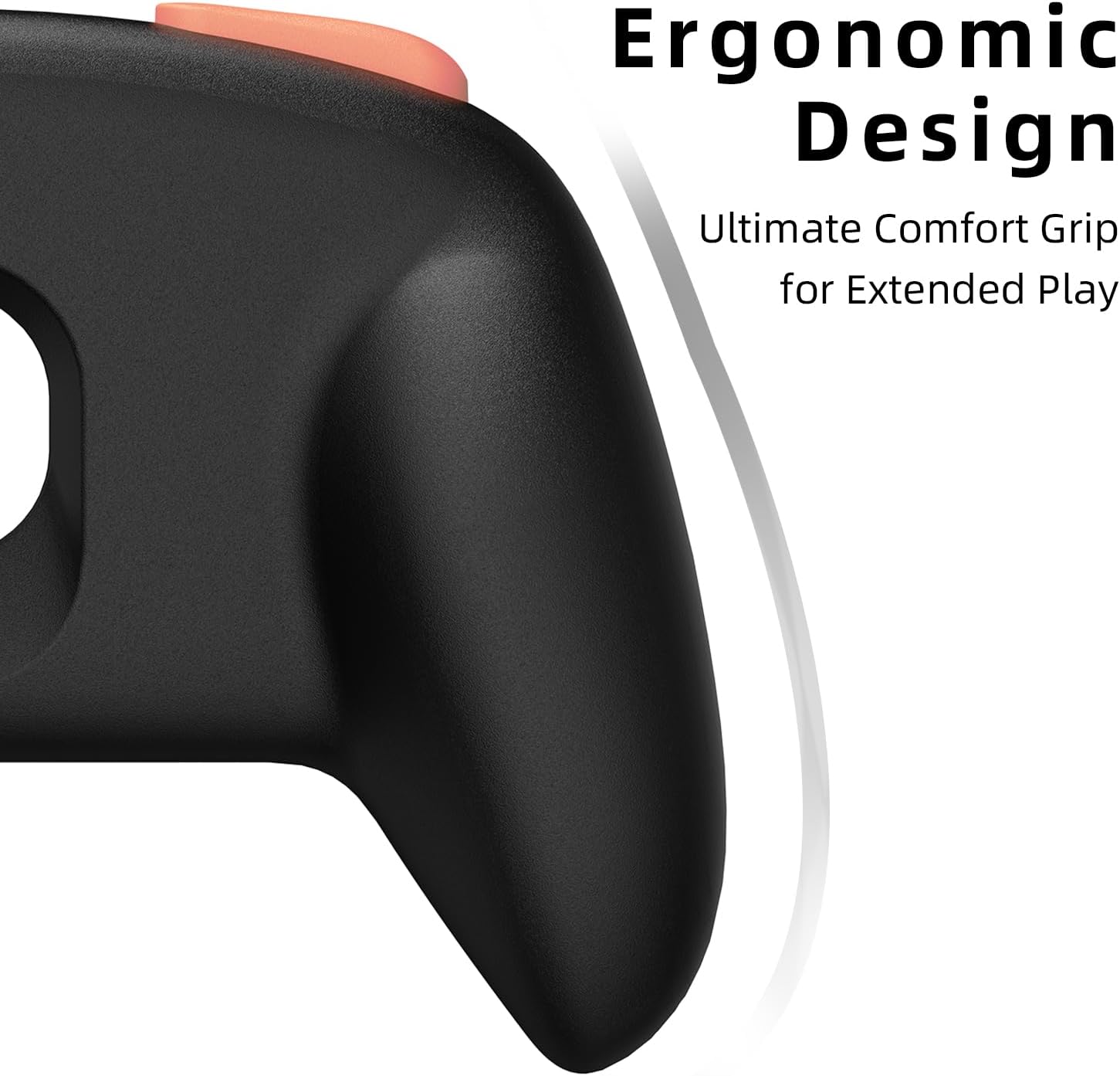 Detalle de SAVAGE RAVEN MiniGrip Hand Grip für Nintendo Switch 2 Joy-Con | Neon Blau & Rot