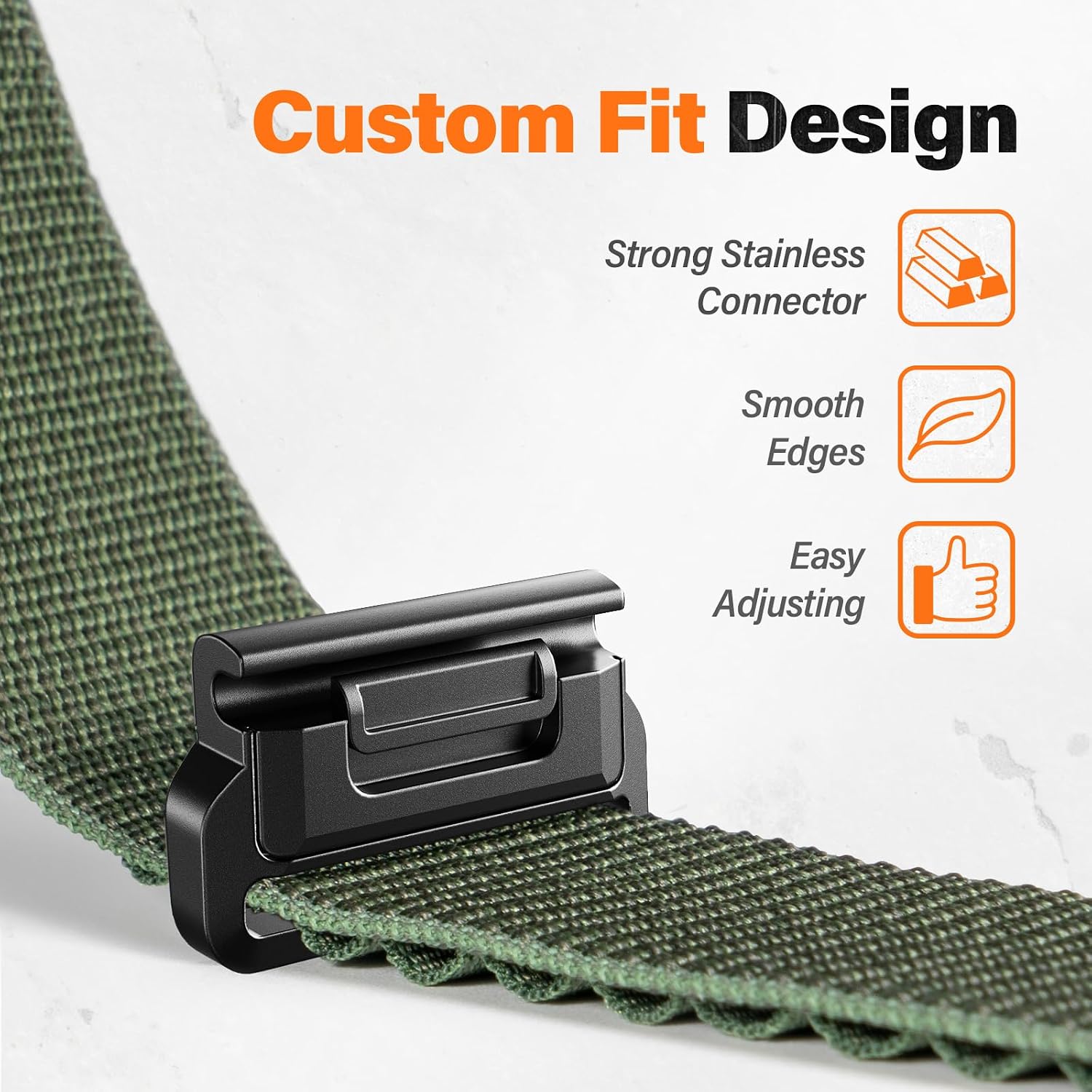 Detalle de NotoCity 22mm Quickfit nylon strap