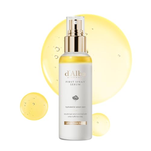 Detalle de d'alba Piedmont Truffe Blanche Italienne First Spray Serum (100 ml) – Brume sérum et huile, vegan et hypoallergénique