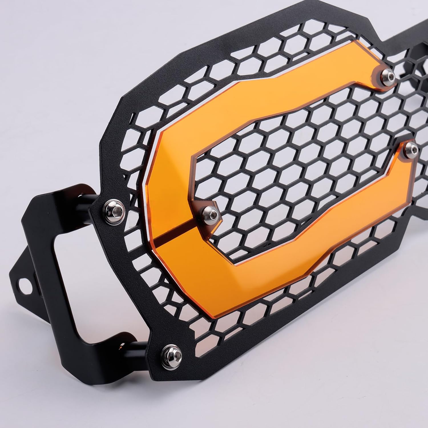 Detalle 2 de AFNCX Motorcycle Headlight Guard, Stainless Steel