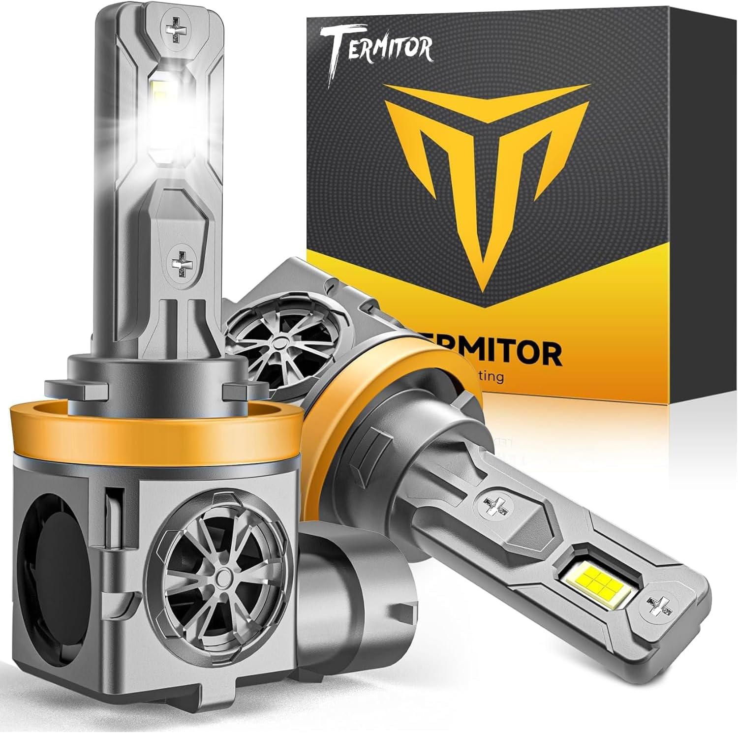 Detalle de Termitor H11 H9 LED Bulbs 80,000 lm